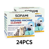 Washing Machine Cleaner Tablets 12 pack pet safe eco friendly cleaning tablets neutralizes pet related odors deep cleans grime keeps washing machine fresh easy to use