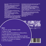 Purple Teeth Whitening Strips  With Free Cheek Retractor - 7/21 Whitening Sessions -Nano-Hydroxyapatite Safe for Enamel - Non Sensitive Teeth Whitening - Peroxide-Free