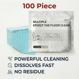 100 Piece Floor Cleaning Tablets Multi-Surface Cleaner for Hardwood Laminate Tile & RV Walls Antibacterial Deodorization Maintenance