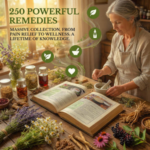 The Forgotten Apothecary's Complete Collection: 300 Lost Herbal Remedies | Illustrated Deluxe Edition | Oversized-Format A Guide to Preserving Natural Healing Traditions