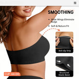 Stay Put Bandeau Bra, Strapless Bra Wireless Seamless Comfort Day